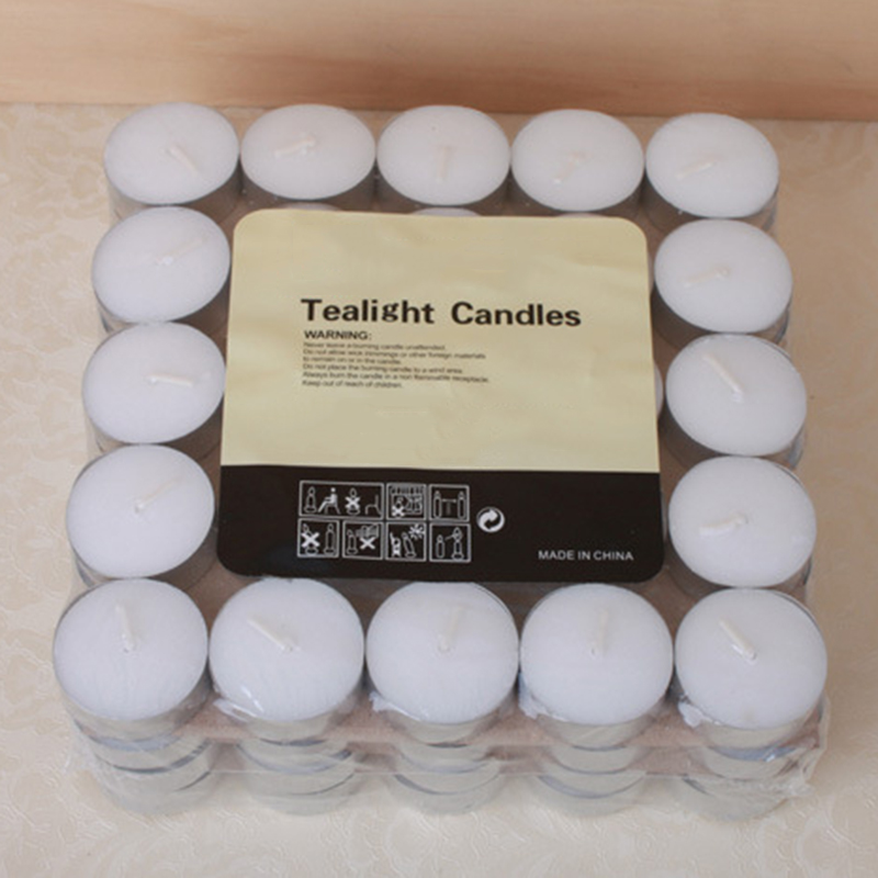 High quality wholesale tealight candles with personalize packaging and label